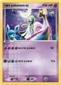 rare pokemon ex