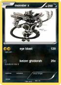 monster x