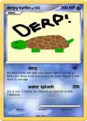 derpy turtle