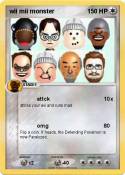 wii mii monster