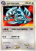 toon blue-eyes