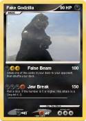 Fake Godzilla