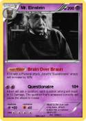 Mr. Einstein Mr. Einstein