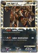 war tiger LX