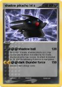 shadow pikachu