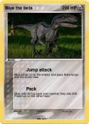 Blue the beta