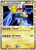Ash and Pikachu