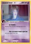 coconut head X