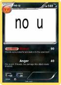 no u