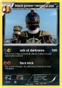 black power ranger black power