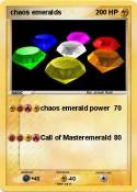 chaos emeralds chaos emeralds