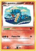 a fire gyarados
