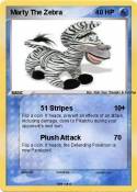 Marty The Zebra