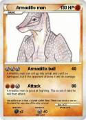 Armadillo man