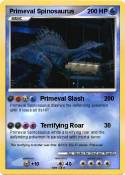 Primeval Spinosaurus Primeval