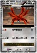 naruto 4 tails