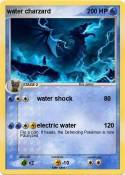 water charzard