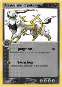 Arceus ruler of