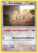 Row of Kittens