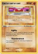 Card or card or