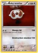 Baby snorlax