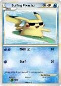 Surfing Pikachu