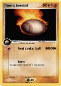 flaming
