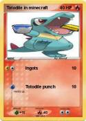 Totodile in