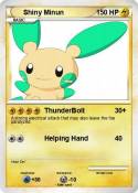 Shiny Minun Shiny Minun
