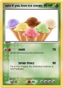 vote if you love ice cream vote if you
