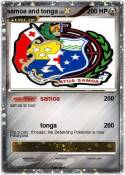 samoa and tonga