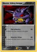 Electric Killing Gengar Electric