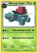 Minecraft ivysaur Minecraft