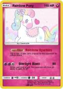 Rainbow Pony