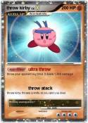 throw kirby throw kirby