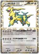 ARCEUS ???