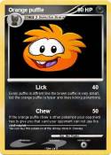 Orange puffle