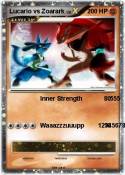 Lucario vs Zoarark Lucario vs