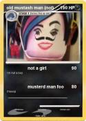 old mustash man