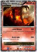 King Fire demon
