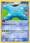 ditto:aqua forme ditto:aqua