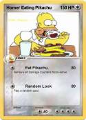 Homer Eating