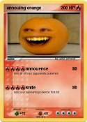 annouing orange