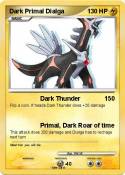 Dark Primal Dialga Dark Primal
