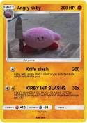 Angry kirby