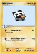 boba panda