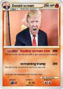 Donald scream