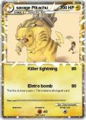 savage Pikachu