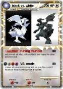 black vs. white black vs. white