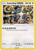 Exploding TARDIS Exploding
